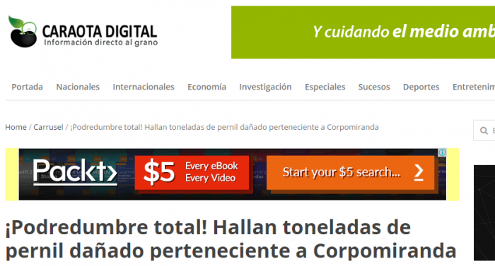 ¡Están pillados! Averigua quiénes inventaron lo de los perniles descompuestos 4 caraota