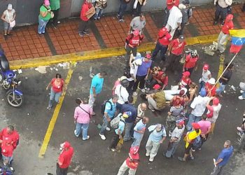 En terapia intensiva: Señora fue golpeada durante movilización revolucionaria (+Ataque a la población)