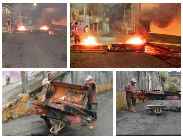 ¡Ni el cementerio se salva! Terroristas queman urnas en Los Teques 2 francisco-velasquez-gago--Profanaron-tumbas--Opositores-quemaron-urnas-para-crear-barricadas
