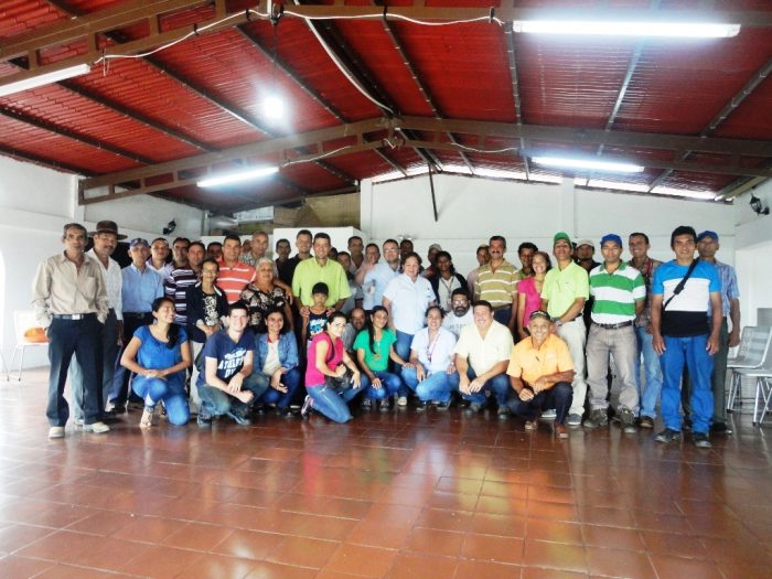 Los beneficiarios del proyecto sociproductivo agradecieron el respaldo y apoyo de Cantv