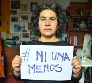 En Chile marcharon contra la violencia de género 2 ximena-riffo