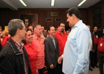 Gobernadores Bolivarianos apoyan al presidente Maduro ante infame sanción de EEUU