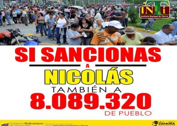INTi condena medidas injerencistas contra el Pueblo venezolano