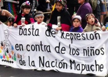 La racista y violenta represión contra el pueblo mapuche