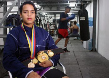Scarlet Cassiani un Talento del boxeo en formación