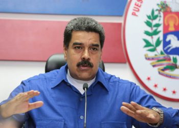 Presidente Maduro ofrece alocución desde el Palacio de Miraflores