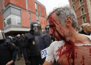 ¡Sin clemencia! Gobierno español ataca al Pueblo catalán (+Video)