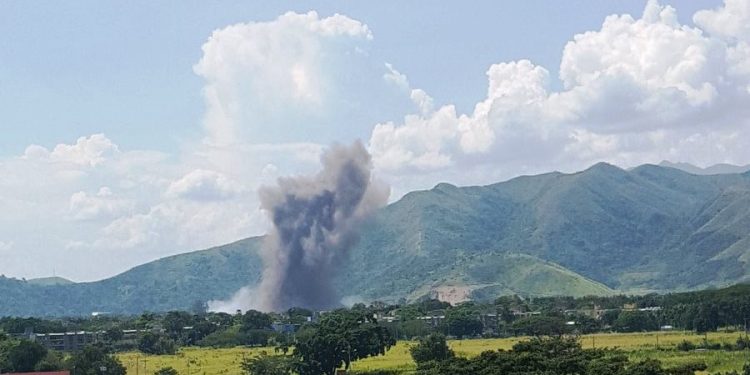 ¡Fuego Cavim Aragua afectada por explosión 1 ¡Fuego Cavim Aragua afectada por explosión