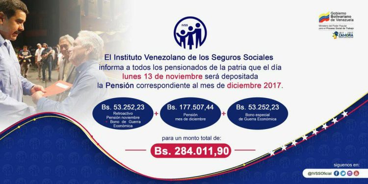 ¡Se prendió! Pago de pensiones se hará efectivo el próximo 13 de noviembre (+Bono) 1 ¡Se prendió! Pago de pensiones se hará efectivo el próximo 13 de noviembre (+Bono)