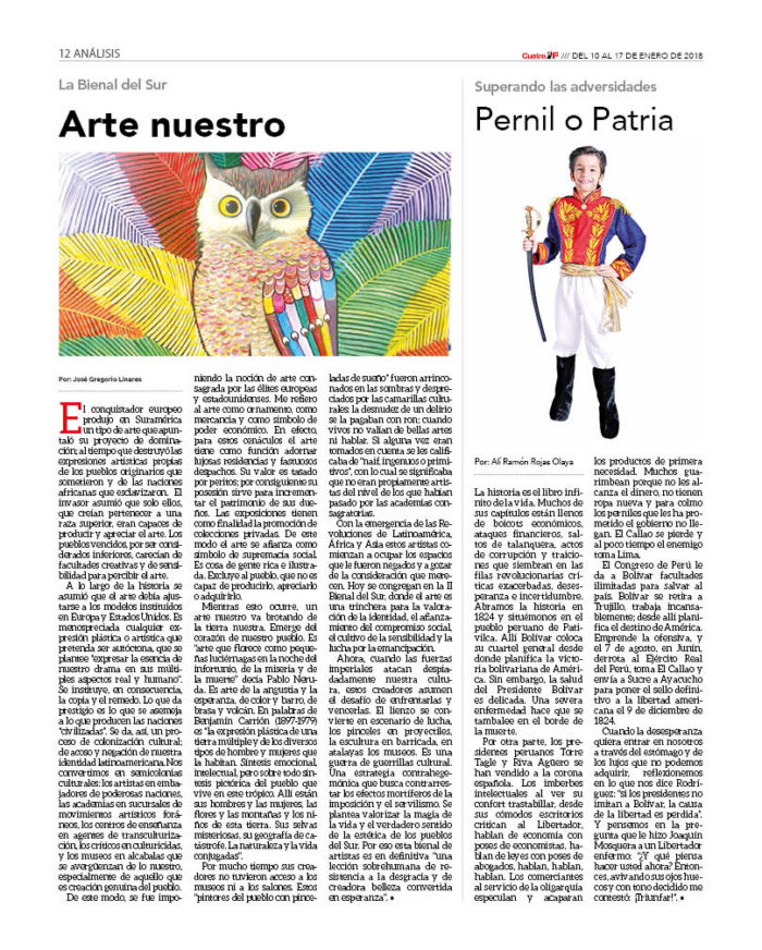 Pernil o Patria 2 CUATRO F 15312