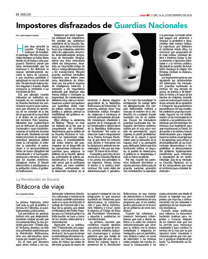Impostores disfrazados de guardias nacionales 2 CUATROF158_14