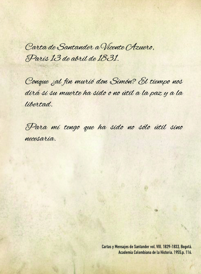 Foto del Pergamino 2 Carta De Santander