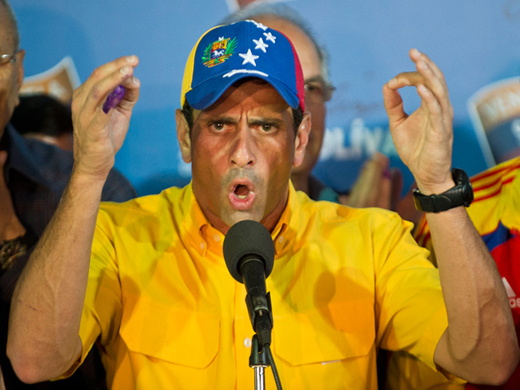 VENEZUELA-ELECTIONS-CAPRILES
