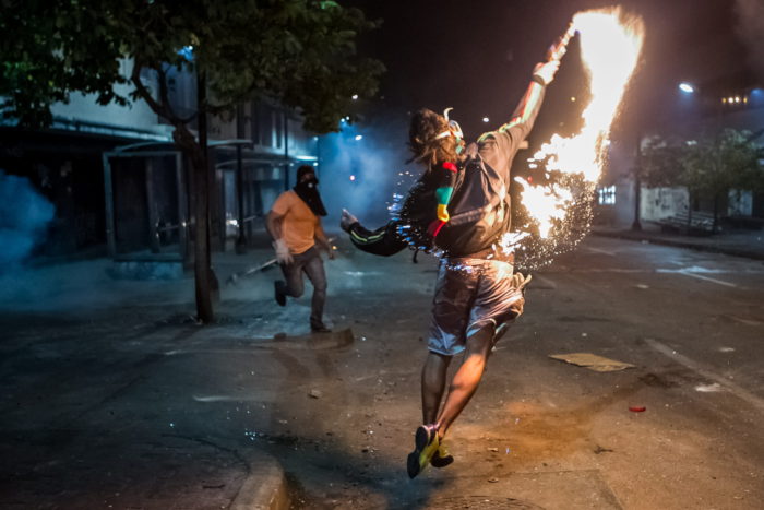 Los jovenes fueron manipulados para generar violencia.