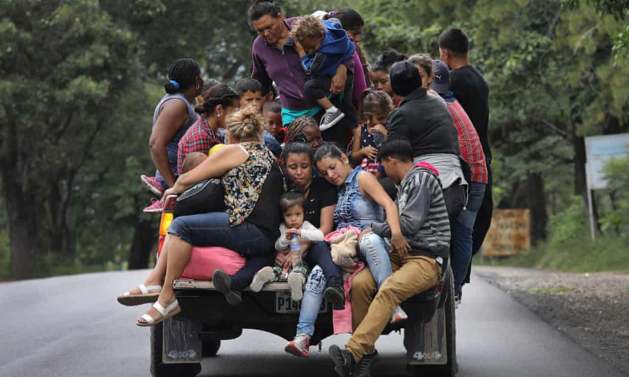 Escapando de la muerte que gobierna en Honduras (+GALERÍA) 7 Caravana 2