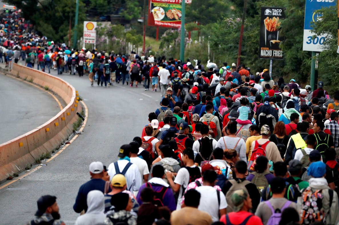 Escapando de la muerte que gobierna en Honduras (+GALERÍA) 6 Caravana