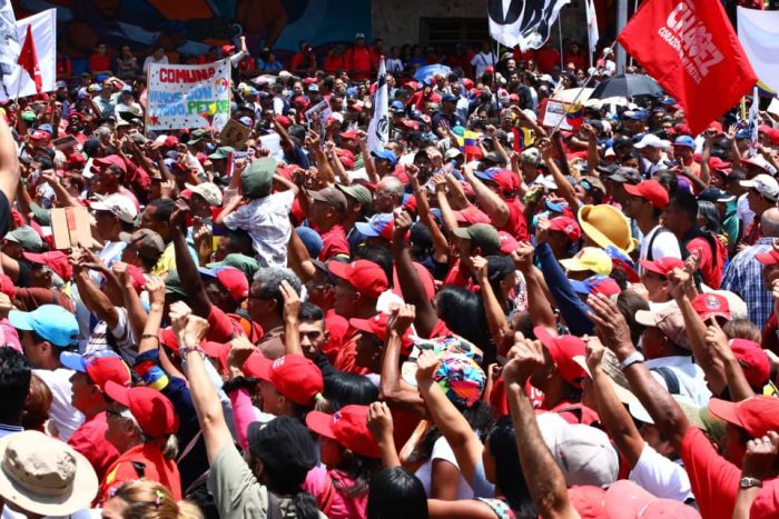Galeria Pueblo Chavista 23032019.Venezuela Caracas marcha 1