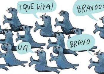 La ridiculez fascista que aplauden los golpista