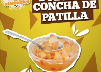 Para tus meriendas familiares: Dulce de Concha de Patilla