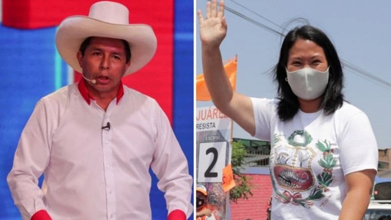 Grandes farsas de la comunidad internacional 2 Pedro Castillo y Keiko Fujimori