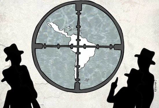 Agresión yanqui contra la ola progresista en la región 1 Suramérica en la mira