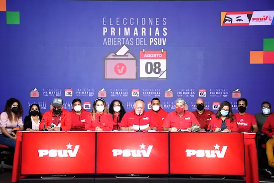 Primarias abiertas: una fiesta en nombre de Chávez 1 Primarias PSUV