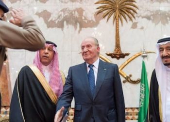 Juan Carlos I entre musulmanes