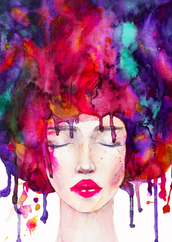 Beautiful red haired girl