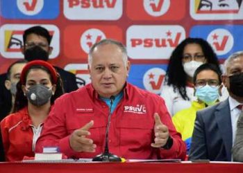 Primer vicepresidente del PSUV, Diosdado Cabello.