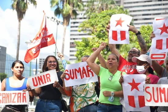 PSUV, como legado de Chávez, se crece en la NETS 1 Jornada de propaganda del Partido Socialista Unido De Venezuela