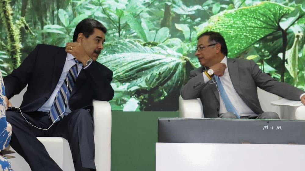 Presidentes Maduro y Petro