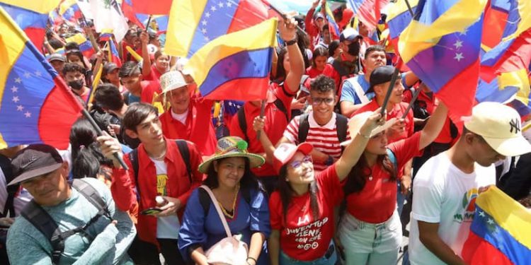 玻利瓦尔青年的长征 1 La larga marcha de la juventud bolivariana
