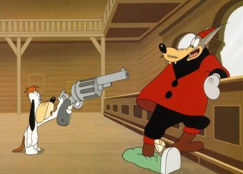 Tinta Cruda:  Droopy más Pepe Le pew