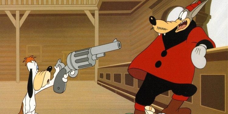 Tinta Cruda:  Droopy más Pepe Le pew