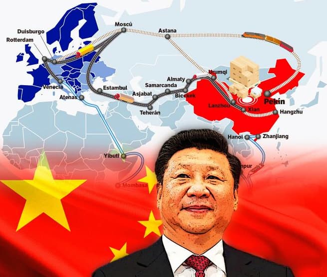 A diez años de la Ruta de la Seda 2 OBOR implicaría hasta 68 naciones: más de la mitad de la población
mundial, tres cuartas partes de las reservas de energía y un tercio del
producto interno bruto mundial, lo que representaría el mayor proyecto
de inversión jamás emprendido; superando el neto de inflación actual
en al menos 12 veces la del Programa Europeo de Recuperación; o el
famoso Plan Marshall