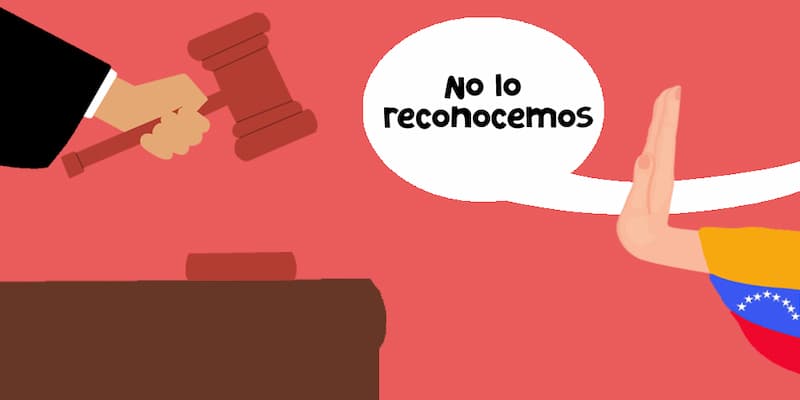 "... consensuada, escrita, firmada y aceptada por las partes. Venezuela jamás aceptó la Corte Internacional de Justicia, porque de la Corte Internacional de Justicia jamás va a emanar una sentencia que sea satisfactoria para las partes (…) Guyana procedió de manera unilateral a patear el Acuerdo de Ginebra (...) Como se lo dije personalmente en múltiples ocasiones y consta por escrito”, Nicolás Maduro