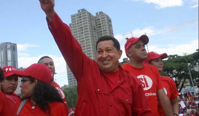 A cielo despejado, siempre Chávez