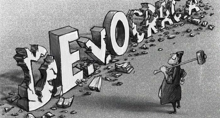 Democracia bajo amenaza