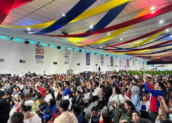 Más de 2,000 representantes participan en el Gran Festival Mundial Antifascista en La Carlota