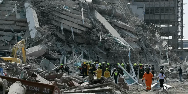 Al menos 200 muertos deja terremoto de 7,7 en Myanmar