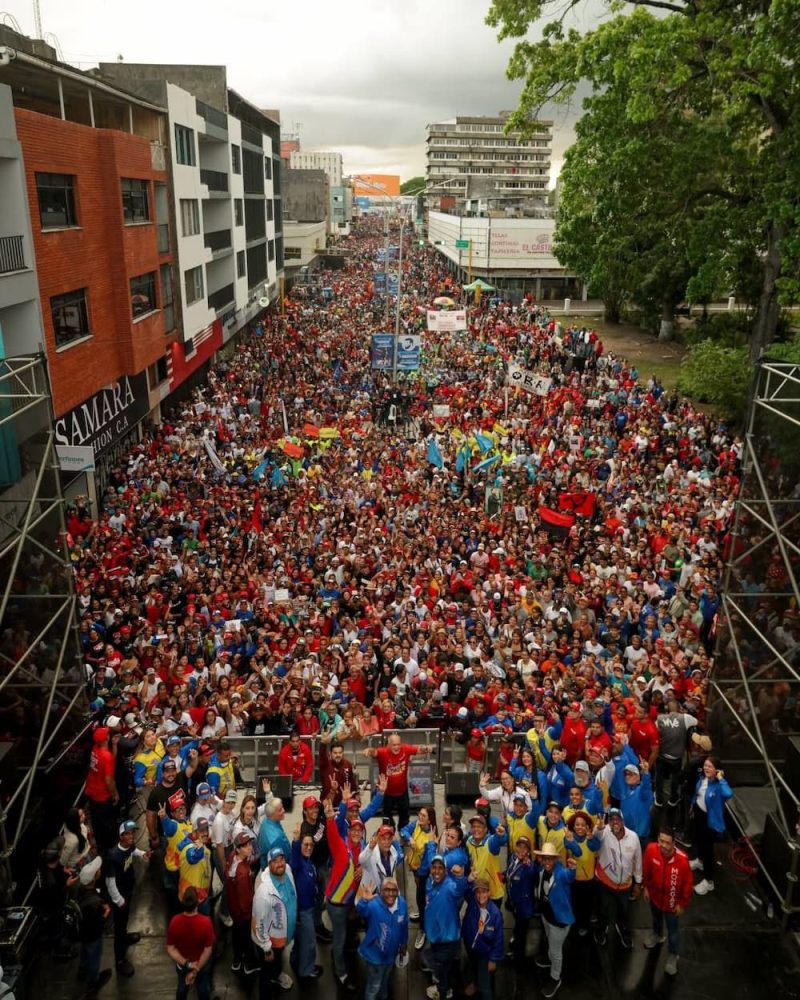 Maturín se llenó de Revolución en el cierre de campaña del GPPSB
