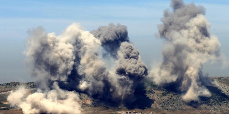 Israel bombardea sur del Líbano bajo el pretexto de destruir instalaciones usadas por Hezbolá 1 Israel bombardea sur del Líbano bajo el pretexto de destruir instalaciones usadas por Hezbolá