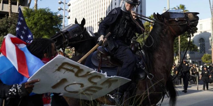 Supremacistas apuestan por la limpieza étnica 1 En localidades como Boston, Nueva York, Washington y San Diego, encapuchados sin identificación han detenido a estudiantes o padres de familia extranjeros; reduciéndolos por la fuerza y sin dar una razón. Dan Goldman, congresista demócrata por Brooklyn-Manhattan, comparó este accionar con el de las hordas hitlerianas.