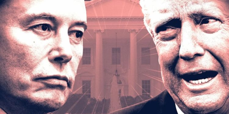 El tecnofeudalismo se tragaría al TACO Trump 1 Uno de sus más cercanos “amigos”, Elon Musk inició un ataque contra su gestión y Trump mismo, por la misma plataforma en que había aupado la candidatura de Trump meses atrás.