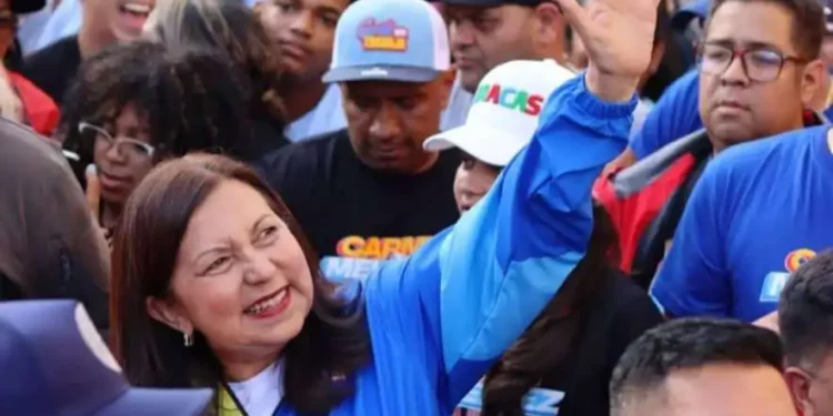 Carmen Meléndez inicia campaña para la reelección en la Alcaldía de Caracas 1 Carmen Meléndez inicia campaña para la reelección en la Alcaldía de Caracas