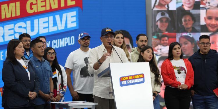 Jorge Rodríguez anuncia inicio de campaña electoral para comicios municipales con llamado a “menos escritorio, más territorio” 1 Jorge Rodríguez anuncia inicio de campaña electoral para comicios municipales con llamado a “menos escritorio, más territorio”