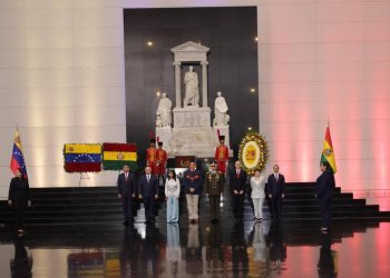 Gobierno venezolano conmemora 200 años de la Independencia de Bolivia