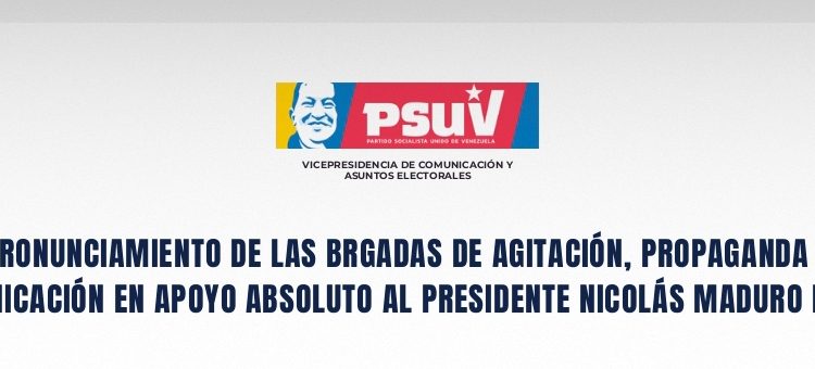 Brigadas de Agitación, Propaganda y Comunicación del PSUV ratifican apoyo absoluto al presidente Nicolás Maduro 1 Screenshot 2025 08 14 12 39 57 392 com.mi .globalbrowser edit