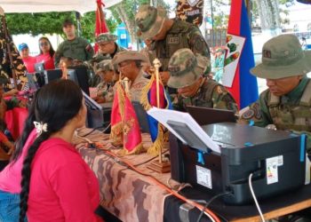 Población de la Guayana Esequiba se movilizó masivamente en jornada de alistamiento de la Milicia Bolivariana