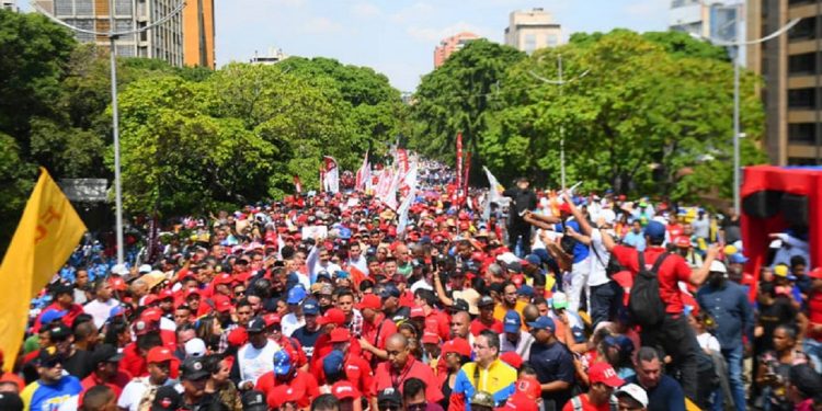 Venezuela alza su voz en Gran Marcha Antiimperialista por la paz y contra el narcoterrorismo 1 Venezuela alza su voz en Gran Marcha Antiimperialista por la paz y contra el narcoterrorismo